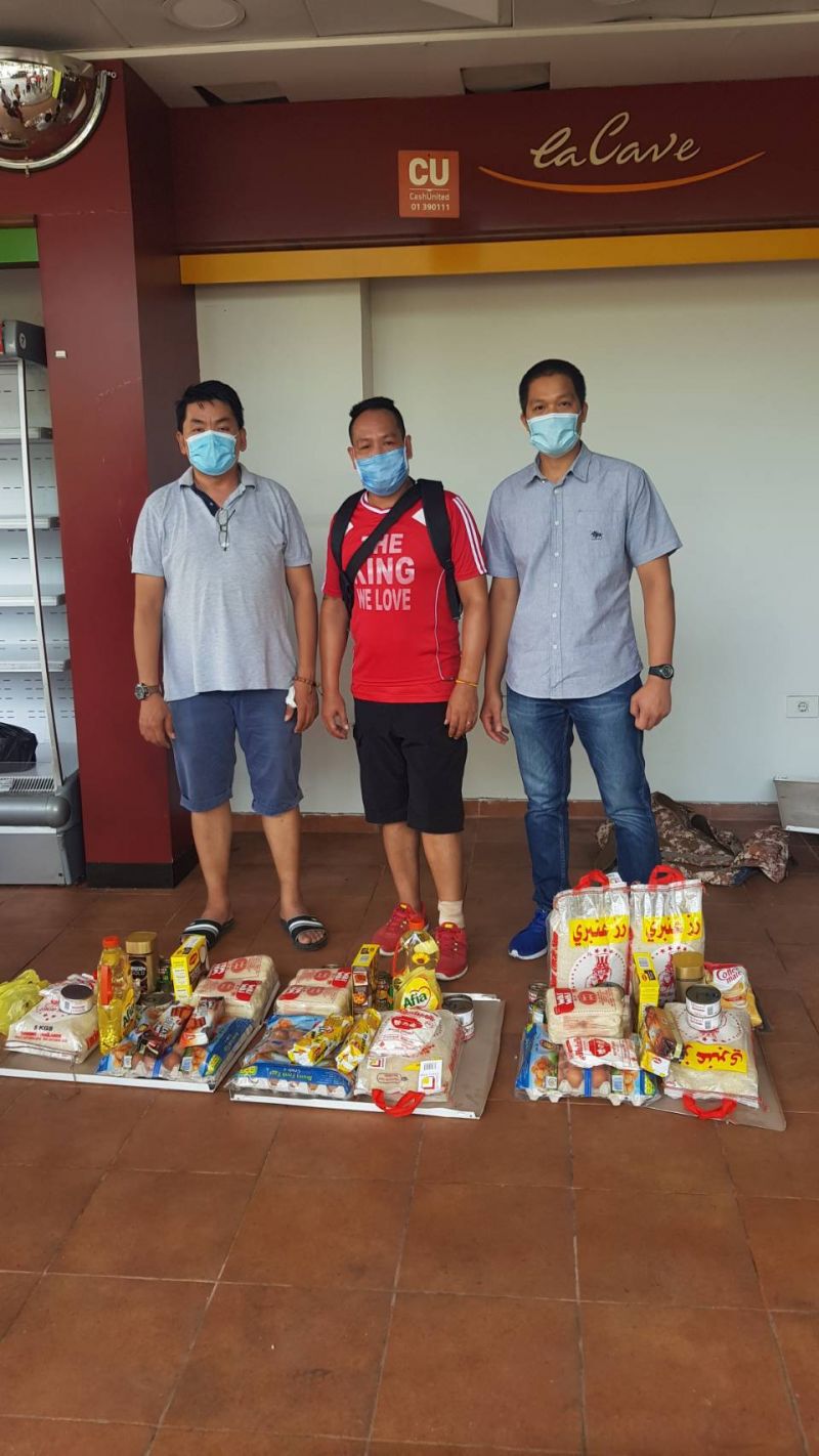 ความช่วยเหลือ"ถึงมือ"แรงงานไทยในเบรุต