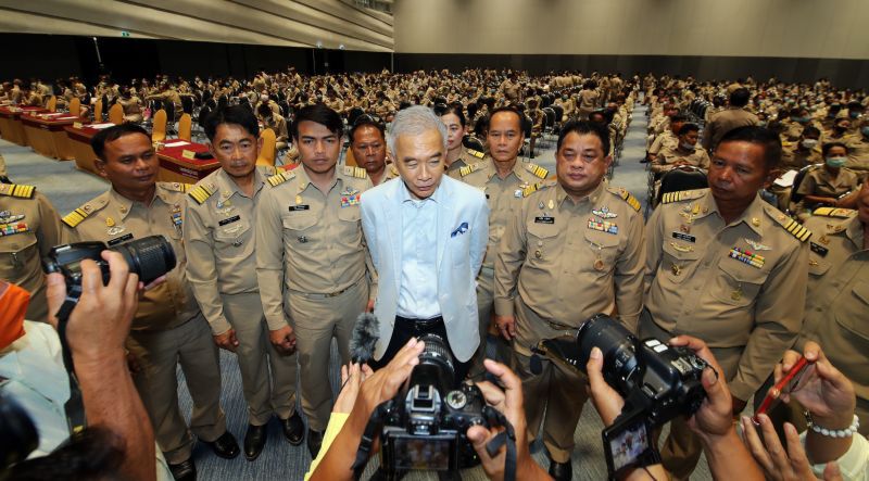 “สุวัจน์”ขอบคุณ“กำนัน-ผญบ.”โคราชร่วมสู้โควิด-19