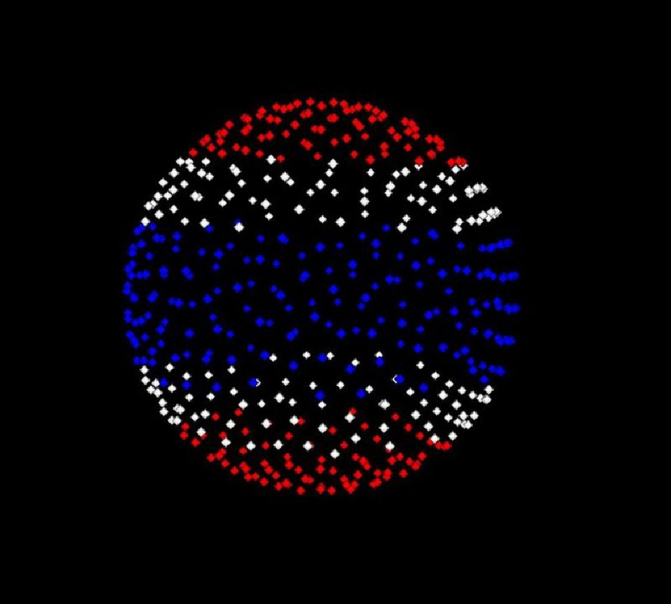 ร่วมชมโดรน 500 ลำแปรอักษรเทิดพระเกียรติ"วันแม่ 2563"  