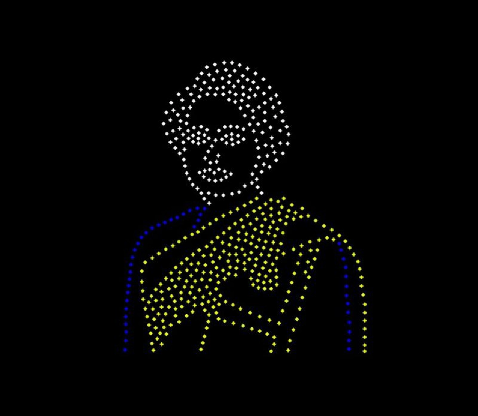 ร่วมชมโดรน 500 ลำแปรอักษรเทิดพระเกียรติ"วันแม่ 2563"  