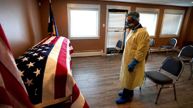 สหรัฐคาดยอดตายจากโควิด-19 แตะ 2 แสนราย 5 ก.ย.นี้ สหรัฐคาดยอดตายจากโควิด-19 แตะ 2 แสนราย 5 ก.ย.นี้