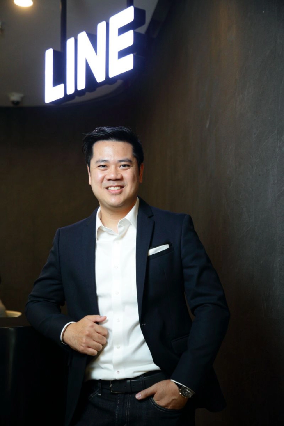 โชว์ยอดคนดูLINE TVผ่านจอใหญ่โต 121% 