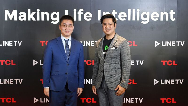 LINE TV จับมือ TCL ผลิตสมาร์ททีวีรุ่นพิเศษดูแบบไม่มีโฆษณาคั่นนาน 1 ปี 