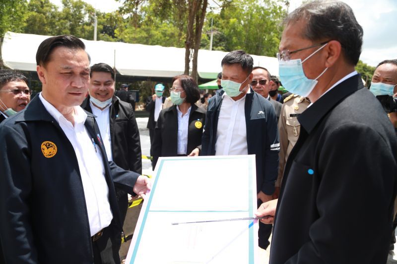 “มท.3” ลงพื้นที่ "ระยอง" ติดตามโครงการ แก้ปัญหาน้ำท่วม