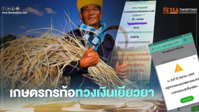 กลุ่มตกหล่นเยียวยาเกษตรกรท้อทวงเงินเยียวยา