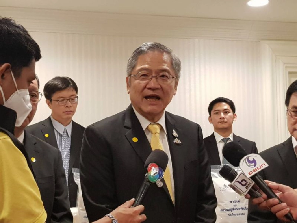 “จุรินทร์”ดันยุทธศาสตร์ข้าวไทย  หวังลดต้นทุนเหลือ3,000บาทต่อไร่