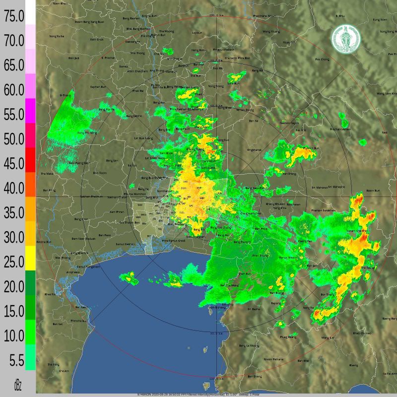 คนกรุงเปียกปอน ฝนร้อยละ 40 