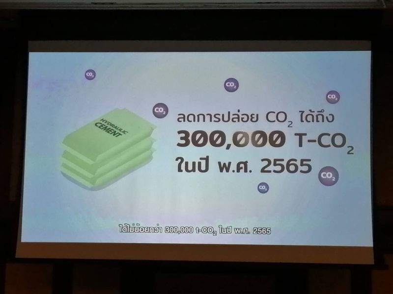 21 องค์กรผนึกกำลัง งัดมาตรการทดแทนปูนเม็ด ลดปล่อยก๊าซเรือนกระจก