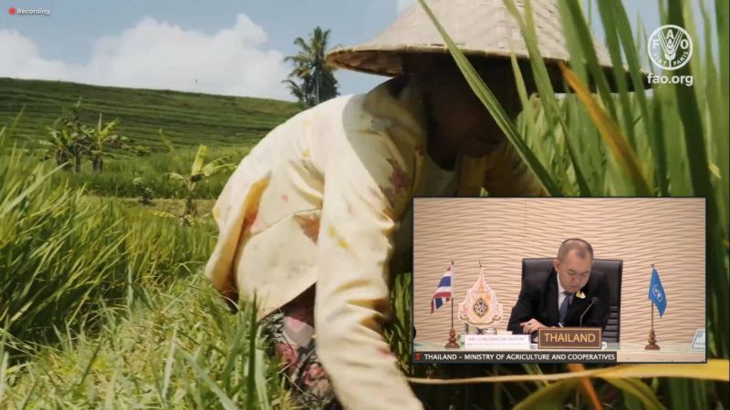 ลั่น เวที FAO พร้อมรับมือโลกอาหารขาดแคลน