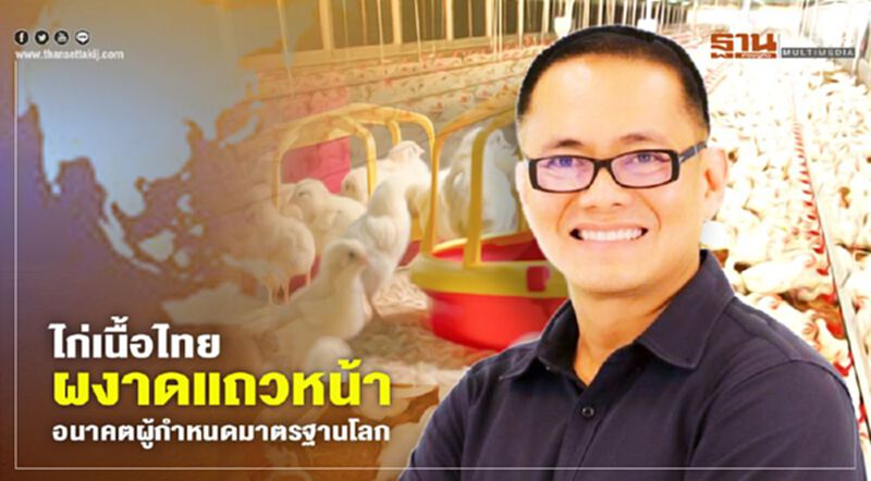 ไก่เนื้อไทยผงาดแถวหน้า อนาคตผู้กำหนดมาตรฐานโลก ไก่เนื้อไทยผงาดแถวหน้า อนาคตผู้กำหนดมาตรฐานโลก