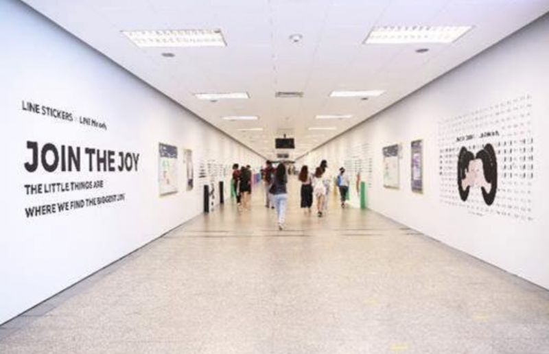 เปิดอุโมงค์ Art Gallery ยาวสุด จุด”แชะ แชร์”แห่งใหม่ MRT พหลโยธิน