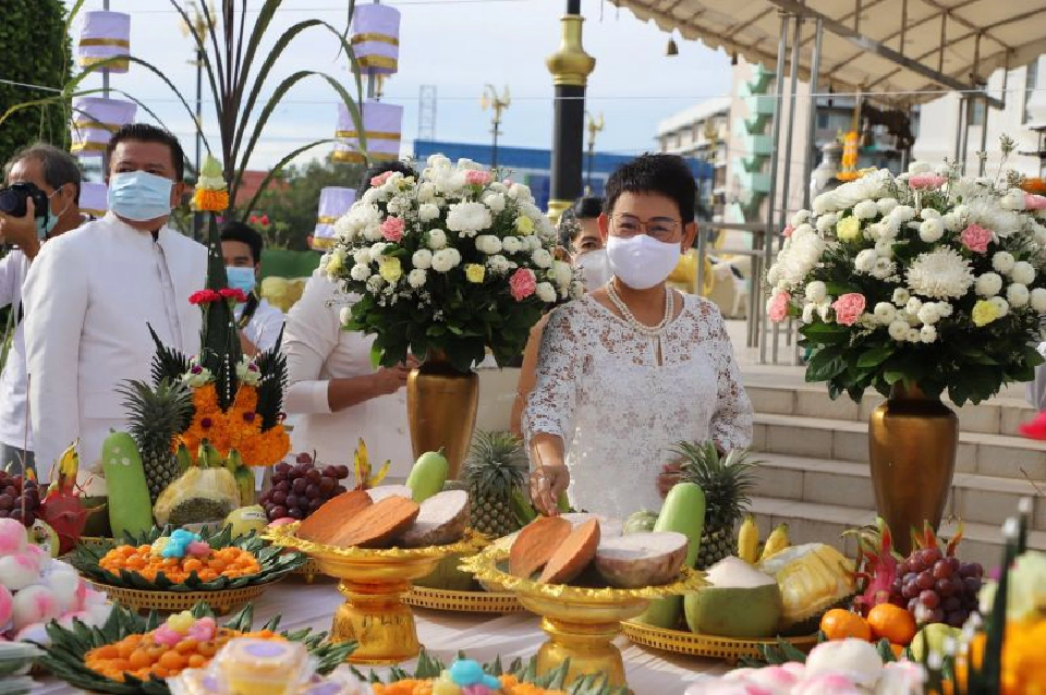 บวงสรวงศาลหลักเมือง"สุราษฎร์ธานี"