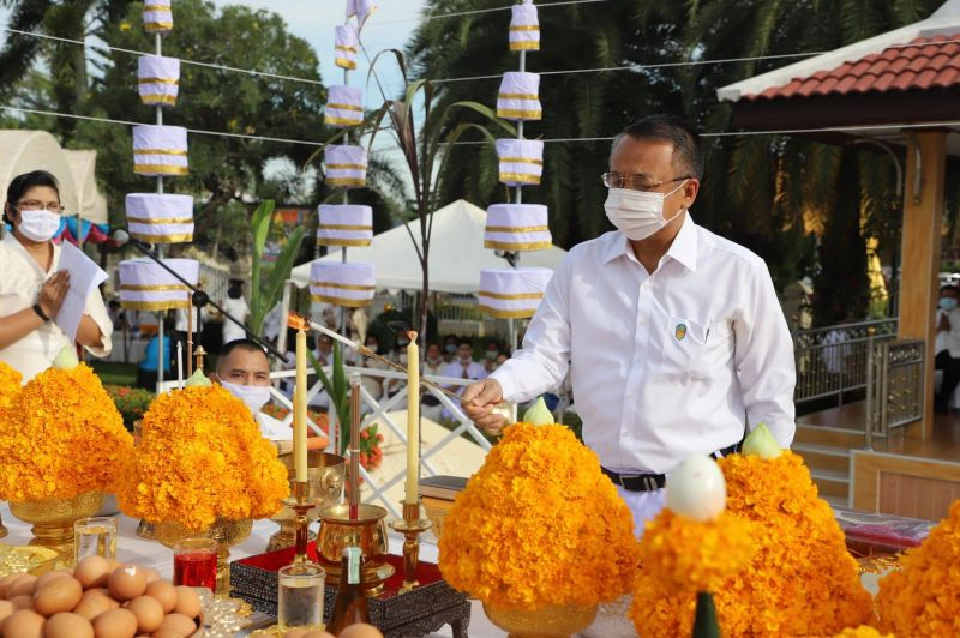 บวงสรวงศาลหลักเมือง"สุราษฎร์ธานี"