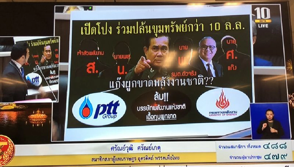 “ศรัณย์วุฒิ"แฉกลางสภานายกฯเอื้อเจ้าสัว10ล้านล้าน