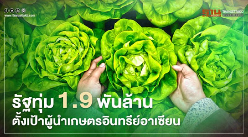 รัฐทุ่ม1.9 พันล้านบาท ตั้งเป้าผู้นำเกษตรอินทรีย์อาเซียน รัฐทุ่ม1.9 พันล้านบาท ตั้งเป้าผู้นำเกษตรอินทรีย์อาเซียน