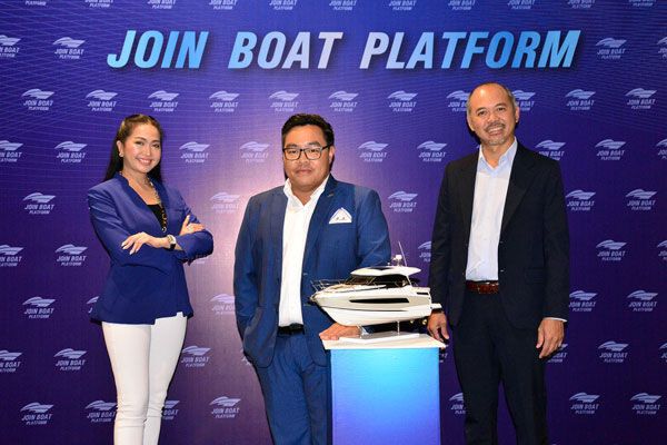 Join Boat Platform ธุรกิจของ วชิรา จิตศักดานนท์ ปิยะวัฒน์ มังกรพานิชย์ และ ชลัทชัย ปภัสร์พงษ์ 