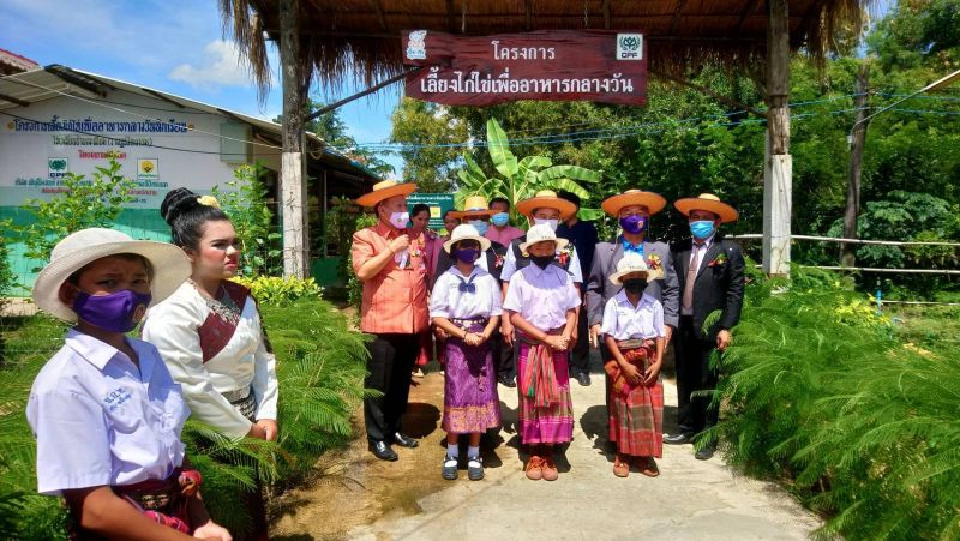 สุรินทร์หนุน“บ้านกระเทียมโมเดล”ของซีพีเอฟสร้างคลังอาหาร