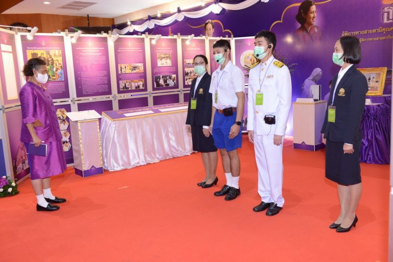 “กรมสมเด็จพระเทพฯ” เสด็จฯทอดพระเนตรนิทรรศการ "100 ปี เซนต์คาเบรียล