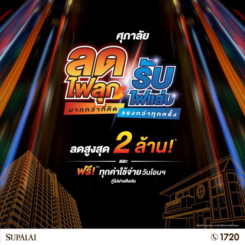 ศุภาลัย อัดโปรฯ แรง ส่งท้ายปี 63 