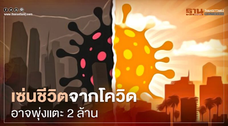 WHO เตือนผู้เสียชีวิตจากโควิด-19 อาจพุ่งแตะ 2 ล้านราย WHO เตือนผู้เสียชีวิตจากโควิด-19 อาจพุ่งแตะ 2 ล้านราย