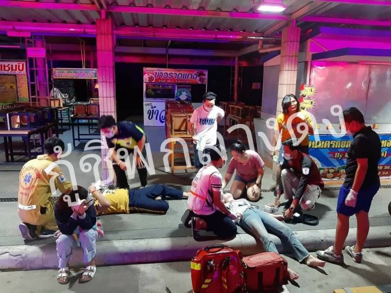 ระทึก "แก๊สรั่ว" ในรถตู้