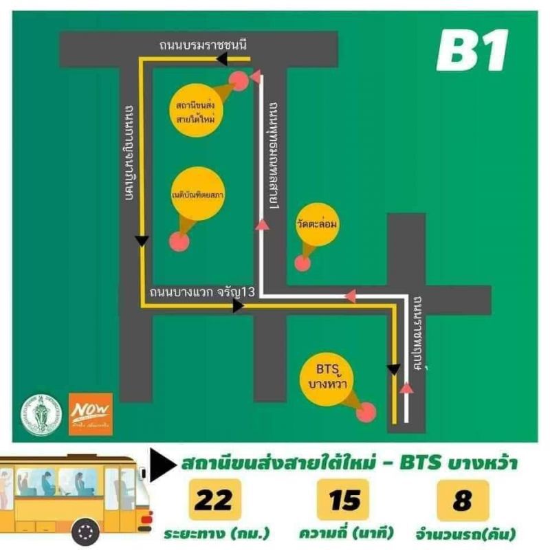 กทม.เคาะเดินหน้า "BMA FEEDER"ใหม่ 2 เส้นทาง 