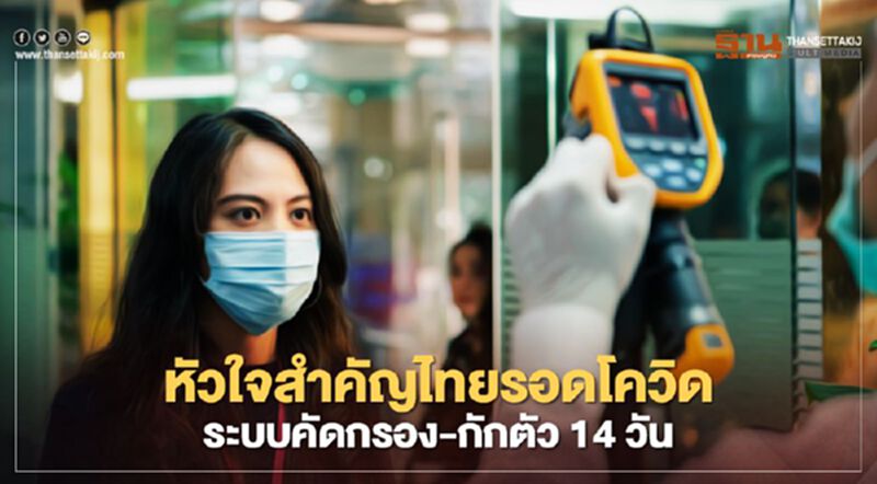 "หมอธีระ" ชี้หัวใจสำคัญไทยรอดโควิด ระบบคัดกรอง-กักตัว 14 วัน "หมอธีระ" ชี้หัวใจสำคัญไทยรอดโควิด ระบบคัดกรอง-กักตัว 14 วัน