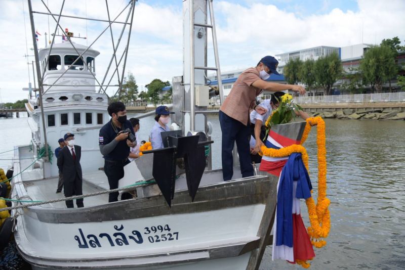 เปิดตัว “ปลาลัง” เรือประมง ต้นแบบ แก้แรงงานขาด