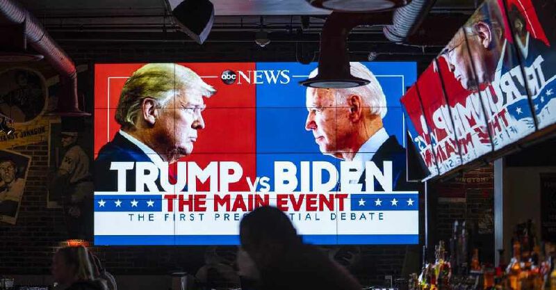 CNN ชี้ดีเบตรอบแรก “ไบเดน” นำ “ทรัมป์” แต่คนฟังไม่ได้อะไร CNN ชี้ดีเบตรอบแรก “ไบเดน” นำ “ทรัมป์” แต่คนฟังไม่ได้อะไร