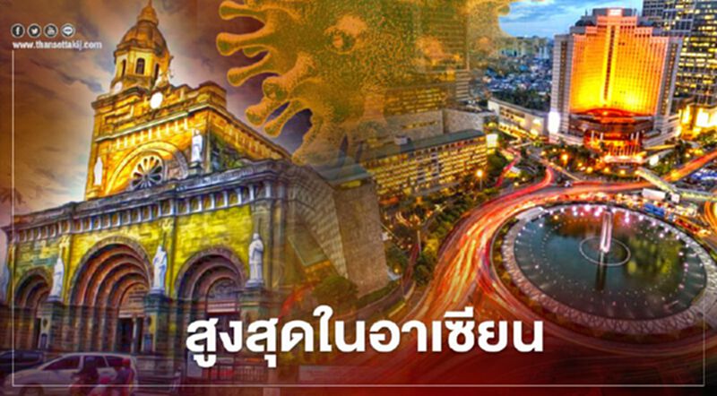 อัพเดทโควิด-19 ฟิลิปปินส์-อินโดฯ สถิติ 2 สูงสุดในอาเซียน อัพเดทโควิด-19 ฟิลิปปินส์-อินโดฯ สถิติ 2 สูงสุดในอาเซียน