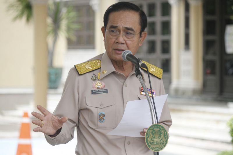 พล.อ.ประยุทธ์ จันทร์โอชา นายกรัฐมนตรี และรมว.กลาโหม