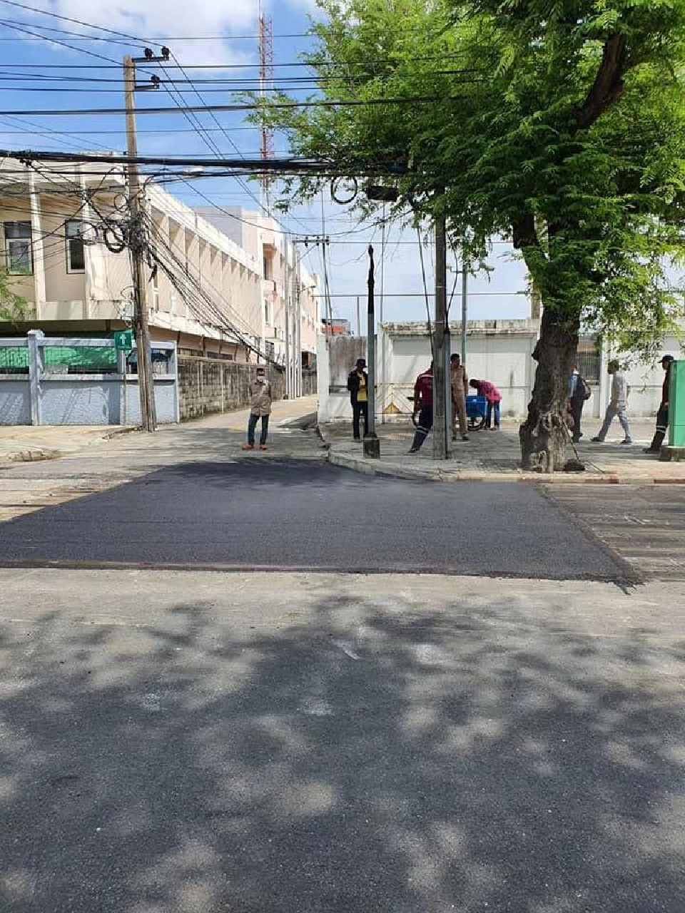 กทม.แก้ไขปัญหาถนนทรุดตัวย่านพระราม 5 เรียบร้อยแล้ว