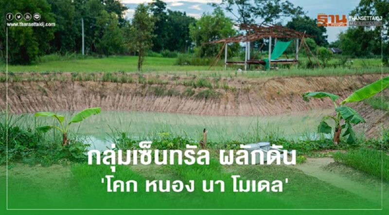 กลุ่มเซ็นทรัล ผลักดัน 'โคก หนอง นา โมเดล' กลุ่มเซ็นทรัล ผลักดัน 'โคก หนอง นา โมเดล'
