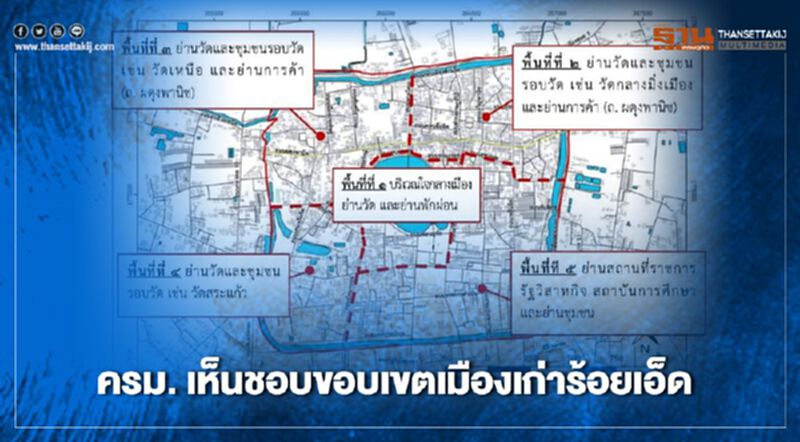 ครม.เห็นชอบขอบเขตเมืองเก่าร้อยเอ็ด ครม.เห็นชอบขอบเขตเมืองเก่าร้อยเอ็ด
