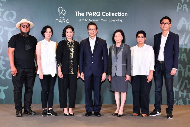 เปิดโฉมงานศิลปะ  " โครงการ เดอะ ปาร์ค" มิกซ์ยูส 8 พันล.