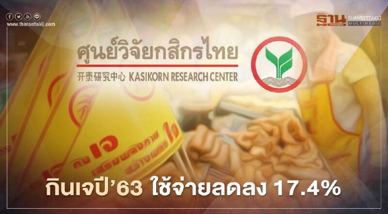 กินเจปี 63 คนกรุงปรับพฤติกรรมกระทบค่าใช้จ่ายลดลง 17.4% 