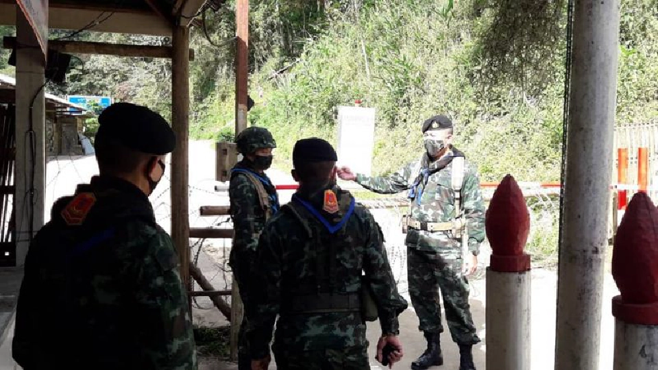 ชายแดน"แม่ฮ่องสอน"เข้มสกัดโควิด