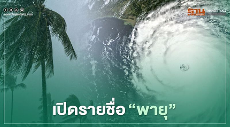 เปิดรายชื่อ"พายุ" ที่มาเรียกขาน ประเภทความรุนแรง เปิดรายชื่อ"พายุ" ที่มาเรียกขาน ประเภทความรุนแรง