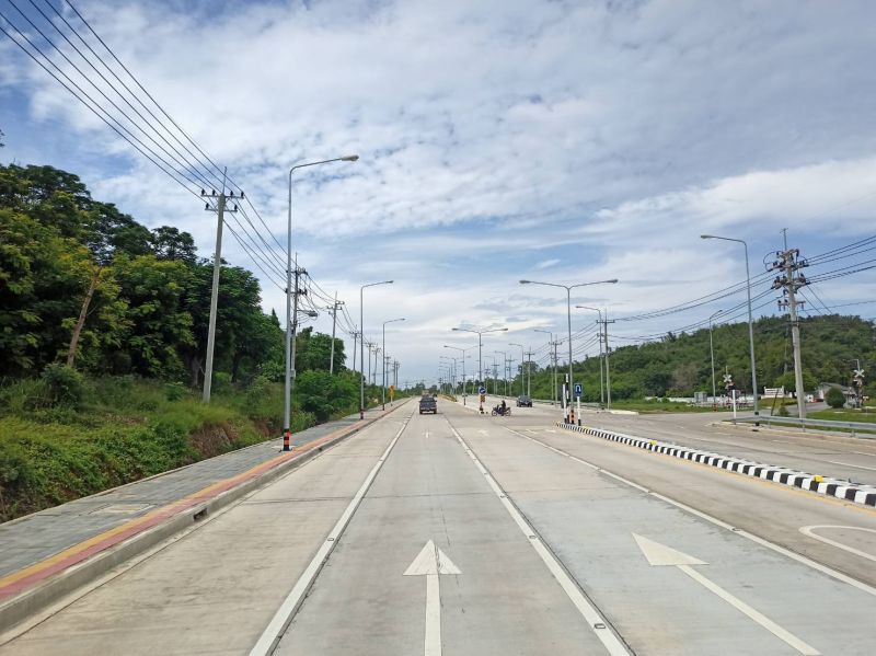 ฉลุย !ทางเชื่อม สนามบิน อู่ตะเภา-ท่าเรือจุกเสม็ด แล้วเสร็จ