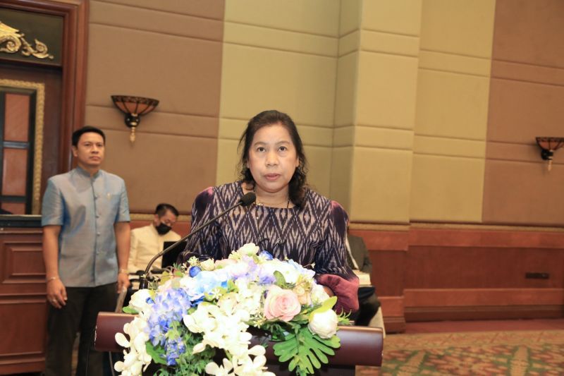 นายพรพจน์ เพ็ญพาส อธิบดีกรมโยธาธิการและผังเมือง เป็นประธานเปิดการสัมมนา เรื่อง "การจัดทำ (ร่าง) ธรรมนูญว่าด้วยการผังเมือง"