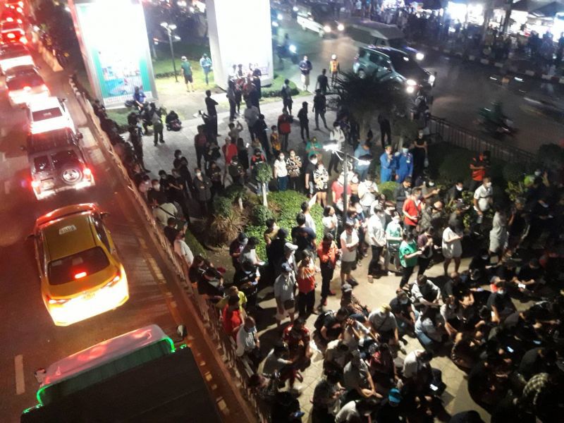 ประมวลภาพ #ม็อบ20ตุลา คณะราษฎร