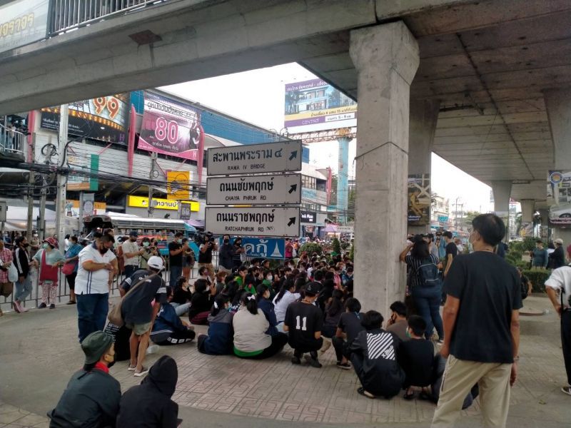 ประมวลภาพ #ม็อบ20ตุลา คณะราษฎร