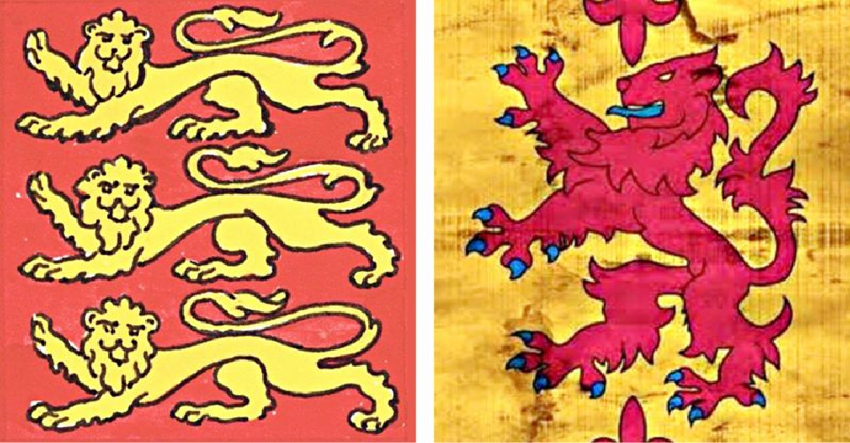 รูปสิงโตอังกฤษ-สิงโตสก็อตต์