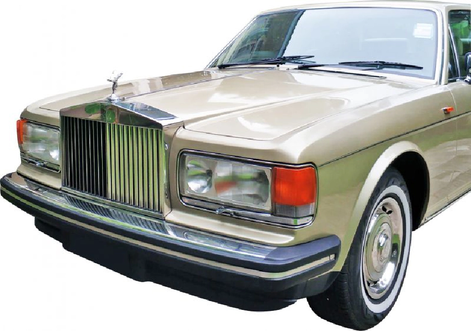 รูปโรลสรอยซ์เมืองไทยประดับโขนเทพีสลาลม