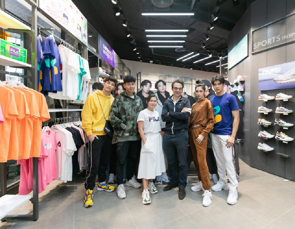FILA ส่งโมเดลเกาหลีปักหมุดสยาม สแควร์ วัน เจาะโจ๋สายสปอร์ต