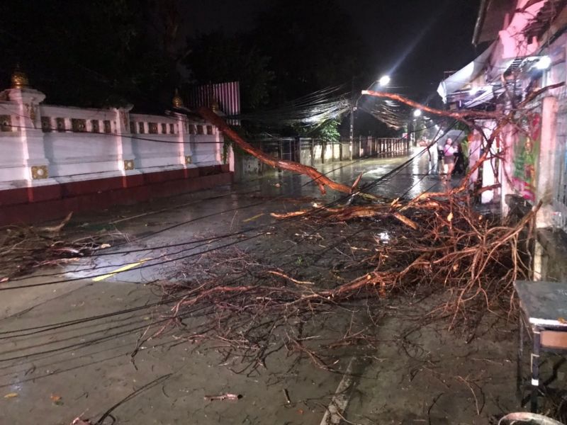 ประมวลภาพ "พายุโมลาเบ" ถล่มไทย จุดไหนรับความเสียหายบ้าง เช็กได้ทีนี่