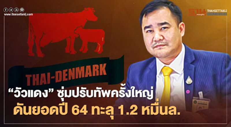 “วัวแดง” ซุ่มปรับทัพครั้งใหญ่ ดันยอดขายปี 64 ทะลุ 1.2 หมื่นล. “วัวแดง” ซุ่มปรับทัพครั้งใหญ่ ดันยอดขายปี 64 ทะลุ 1.2 หมื่นล.