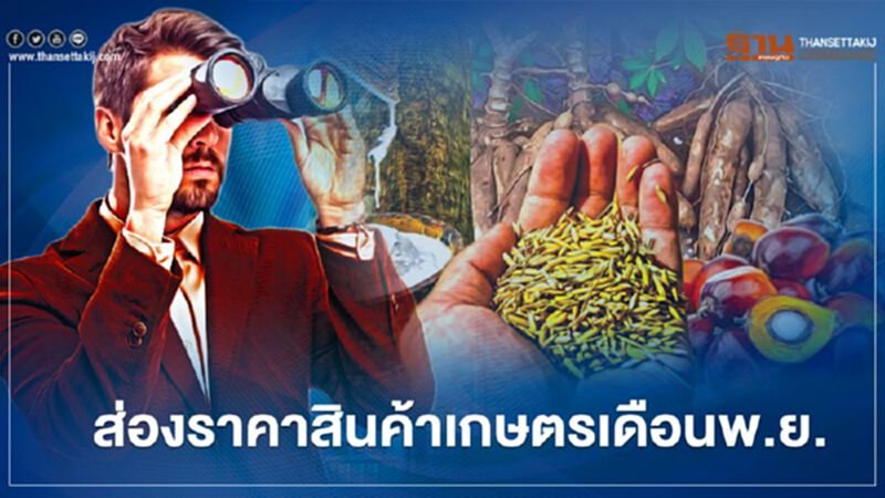 ส่องสินค้าเกษตรแนวโน้มตัวไหนราคาดี -ตัวไหนราคาตก ส่องสินค้าเกษตรแนวโน้มตัวไหนราคาดี -ตัวไหนราคาตก