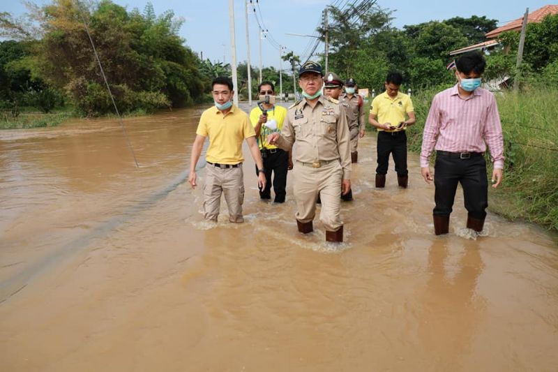 ผู้ว่าฯโคราชเตือน​ 5​ อำเภอ​ รับมือน้ำท่วมรอบ 2