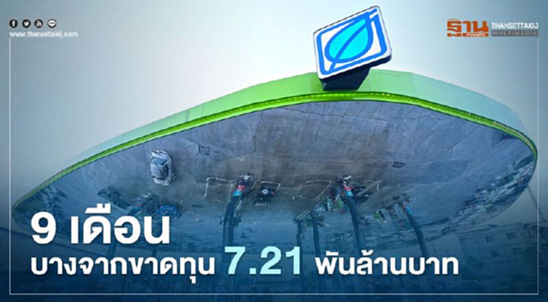 9 เดือนปี 63 “บางจาก” ขาดทุน 7.21 พันล้านบาท 9 เดือนปี 63 “บางจาก” ขาดทุน 7.21 พันล้านบาท